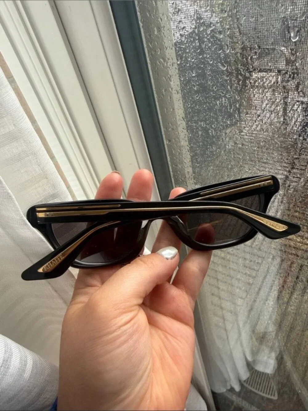 KHAITE Black Oliver Peoples Edition 1983C Sunglasses
